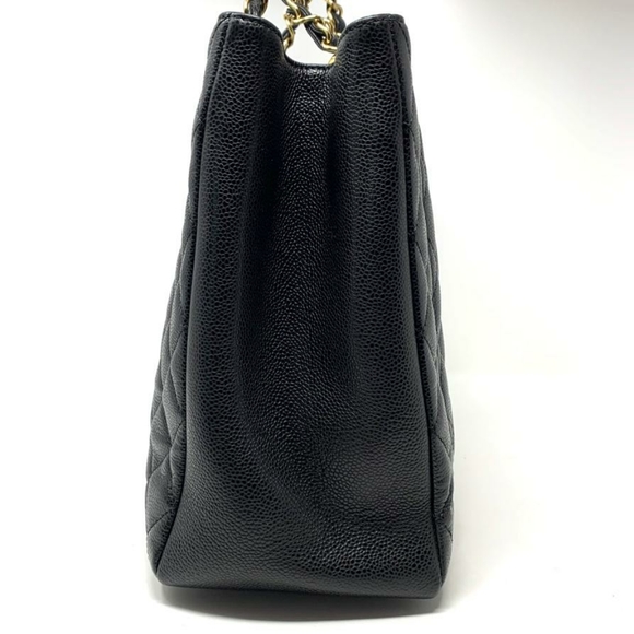 100% Auth Chanel Caviar Grand Shopping XL Tote Bag - Picture 5 of 15